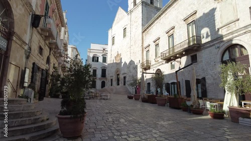 Putignano on a sunny summer afternoon. Bari Province, Apulia, Italy.