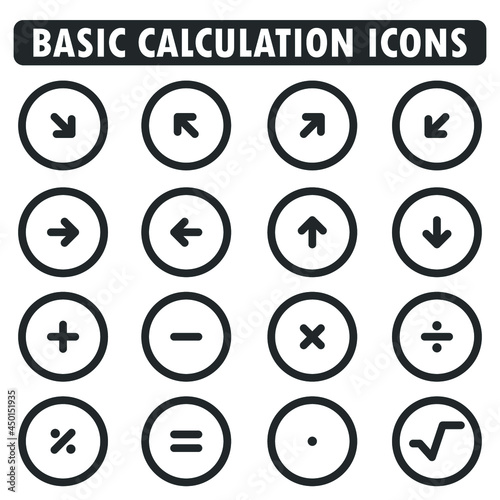 math icons collection