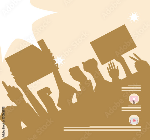 group of protestors