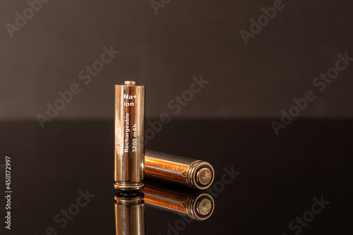 two rechargeable sodium ion batteries photo