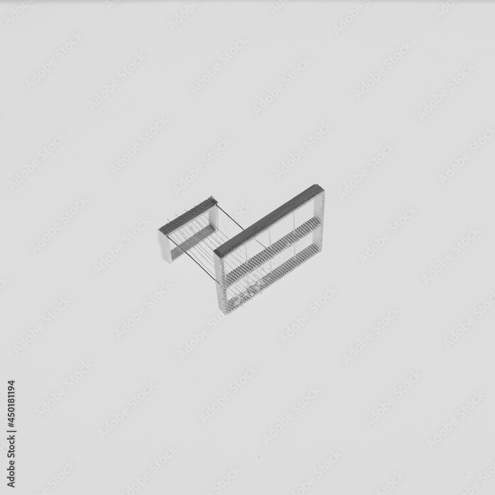 small architectural fragment model - FA small architectural fragment model - FA