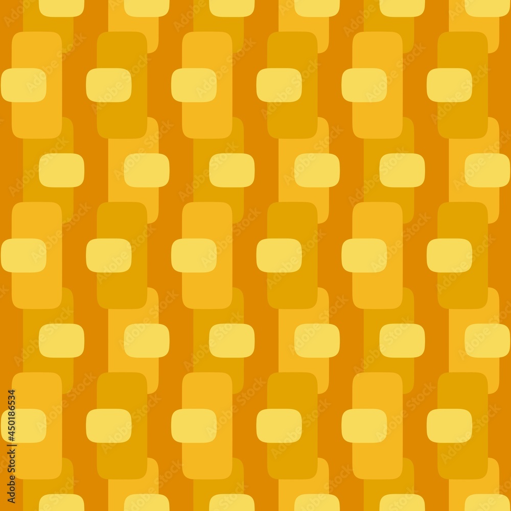 Rounded abstract seamless pattern - accent for any surfaces. Rounded abstract seamless pattern - accent for any surfaces.