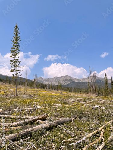 The mountain valley and its views