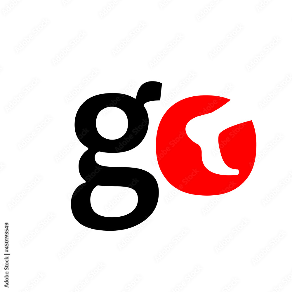 Go logo design vector templates Go logo design vector templates
