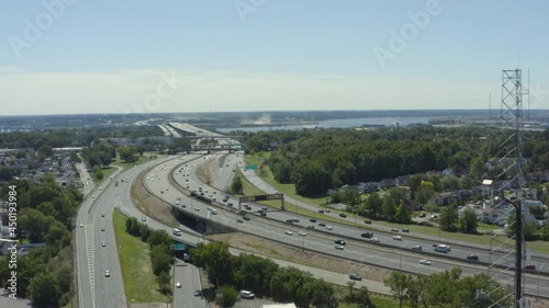 Garden State Parkway & I-95 Junction in New Jersey