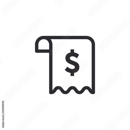 Document. Paper sign. Prepare document. Worksheet icon. File icon. File sharing. Receipt icon. Paper receipt. Invoice sign. Cashier. Report sign. Checkout receipt. Pay icon. Money sign. Finance symbol
