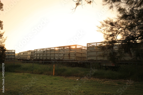 Outback Queensland, Rural living, rural transport, bush, small tows, outback sunrise, empty towns, industry, mining,  photo