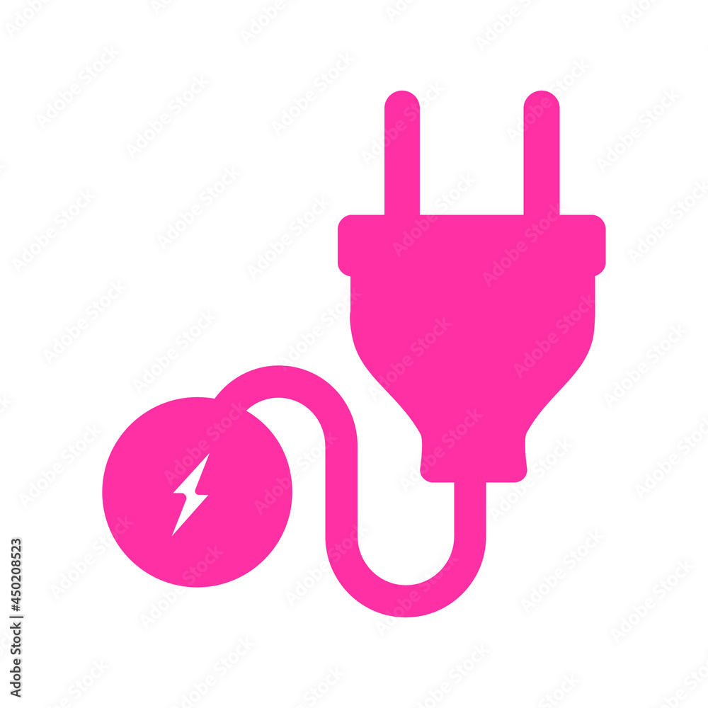 plug cable icons symbol vector elements for infographic web plug cable icons symbol vector elements for infographic web