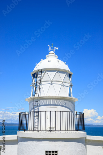 夏の部埼灯台 福岡県北九州市 Hesaki Lighthouse in summer Fukuoka-ken Kitakyusyu city