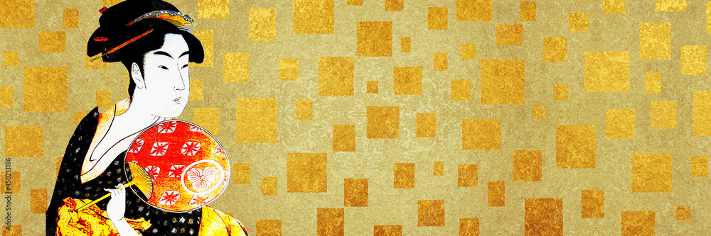 Keuken achterwand met 浮世絵 #450213186