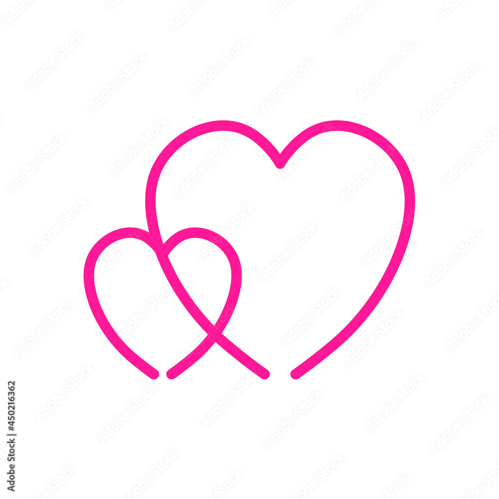 Valentine heart symbol design of valentine, wedding day card of romantic, love theme. Vector illustration Valentine heart symbol design of valentine, wedding day card of romantic, love theme. Vector illustration