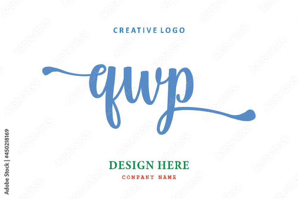 QWP lettering logo is simple, easy to understand and authoritative QWP lettering logo is simple, easy to understand and authoritative