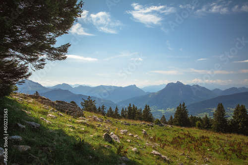 Obraz na plátně Plateau du Semnoz, lac d'Annecy
