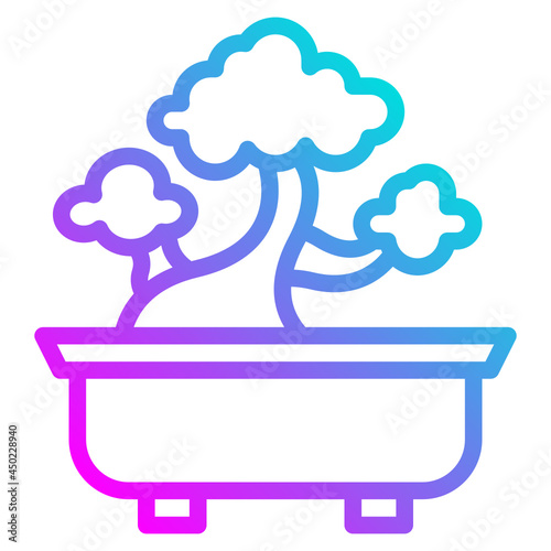 bonsai gradient icon