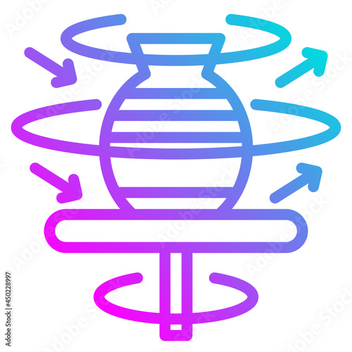 crafts gradient icon