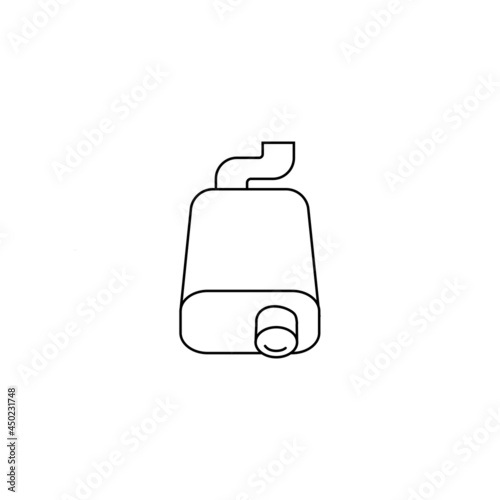 car exhaust icon