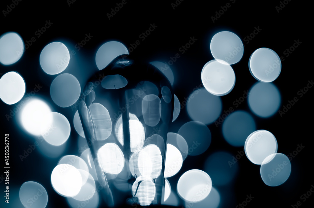 Blue bokeh background Blue bokeh background