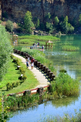 Park Gródek, dawny Kamieniołom, Polskie Malediwy, w Jaworznie na Śląsku