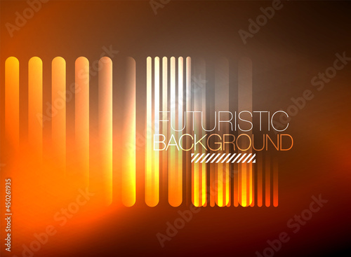 Bright neon color techno abstract background  shiny glowing neon lines in the dark background