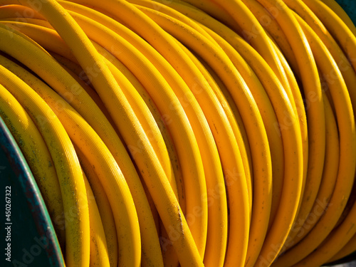 yellow  cable