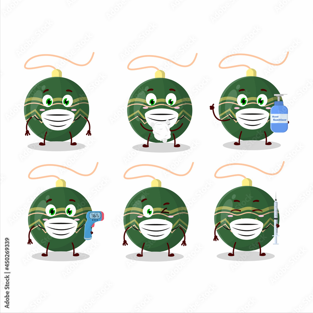 A picture of christmas lights green cartoon design style keep staying healthy during a pandemic A picture of christmas lights green cartoon design style keep staying healthy during a pandemic