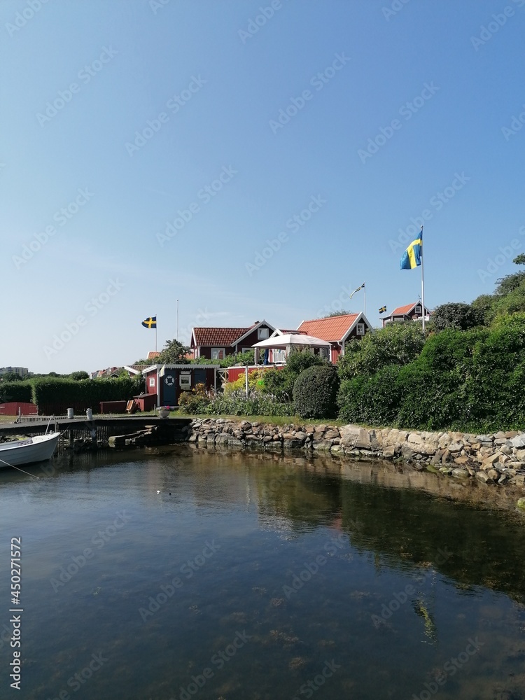 Fototapeta premium The beautiful and special landscapes and nature of the island of Öland in Sweden
