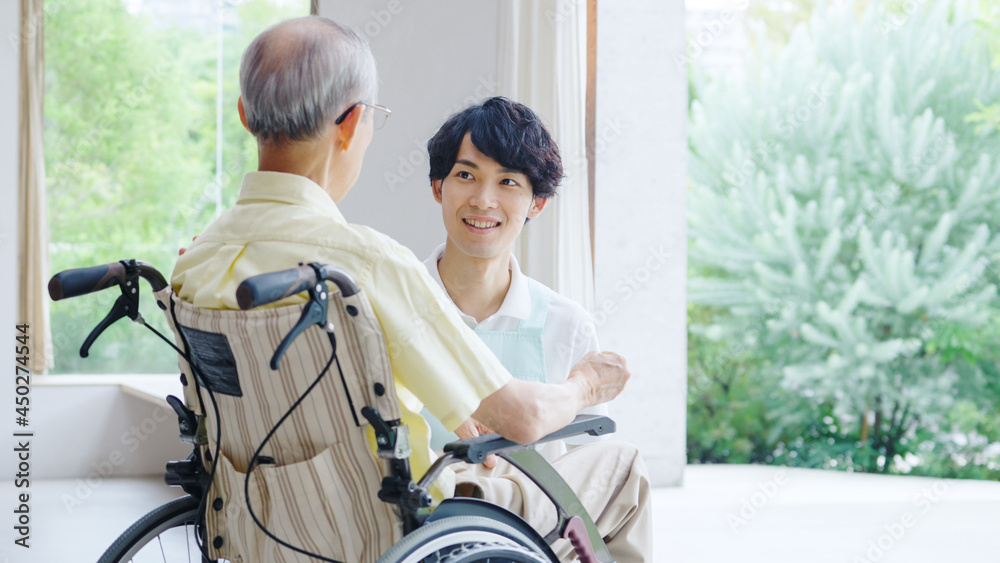 Obraz premium 介護・福祉