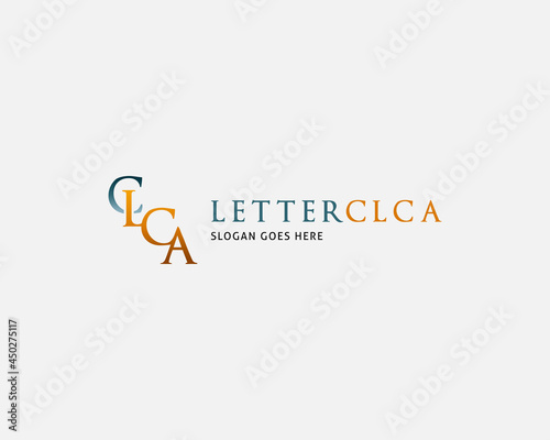 Initial Letter CLCA Logo Template Design photo