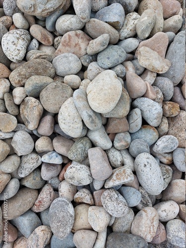 Pebbles on Baikal beach