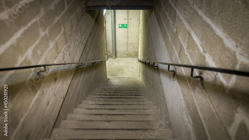 stairs down to the basement