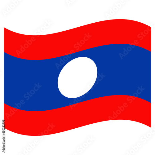 National flag of Laos