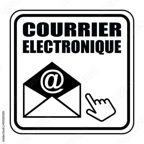 Logo courrier électronique.