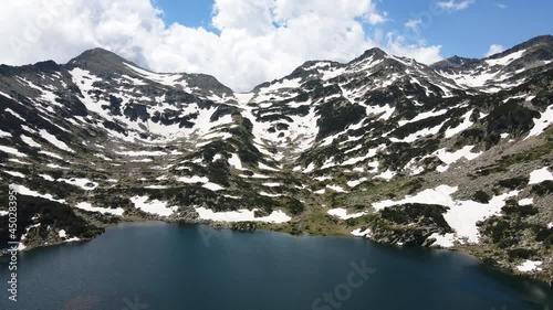 Wallpaper Mural Amazing Aerial view of Popovo Lake at Pirin Mountain, Bulgaria Torontodigital.ca