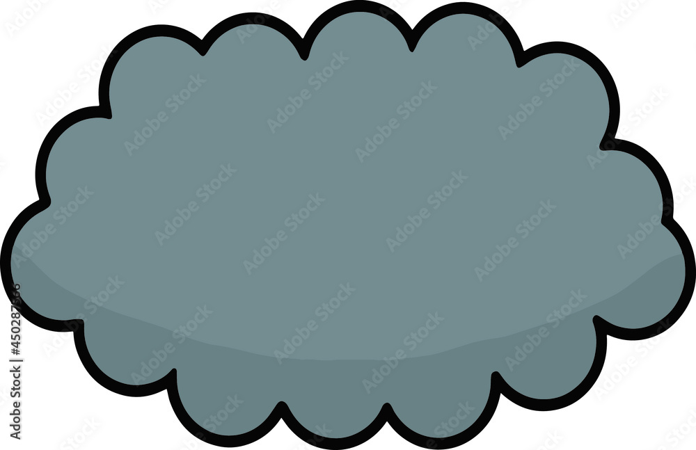 black cloud illustration design black cloud illustration design