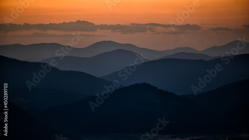 The Carpathian Mountsins. Ukraine.