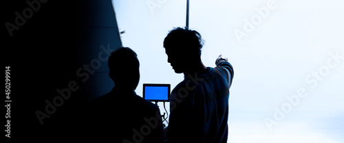 Fotografia, Obraz Video production behind the scenes