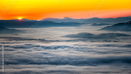 Fototapeta Naklejka Na Ścianę i Meble -  The Carpathian Mountsins. Ukraine.