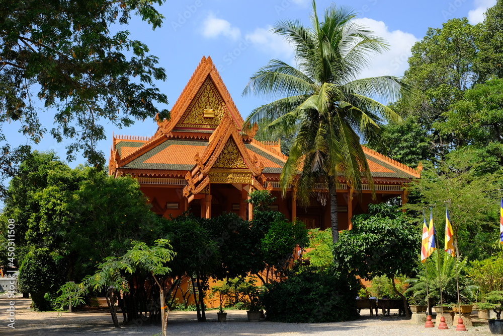 Cambodia Krong Siem Reap - Wat Bo Ordination hall