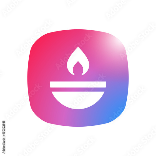 Oil Flame - Sticker