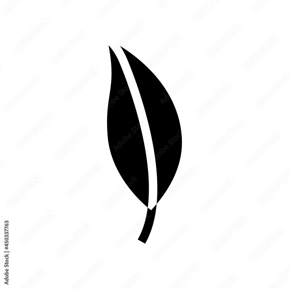 leaf icon or logo isolated sign symbol vector illustration - high quality black style vector icons
