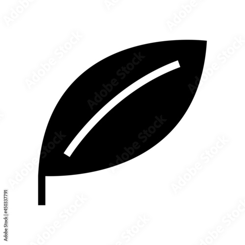 leaf icon or logo isolated sign symbol vector illustration - high quality black style vector icons 