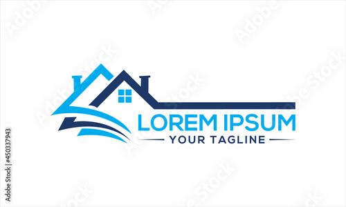 The Best Design Home/House/property/building logo unique modern minimalist simple creative abstract and vector