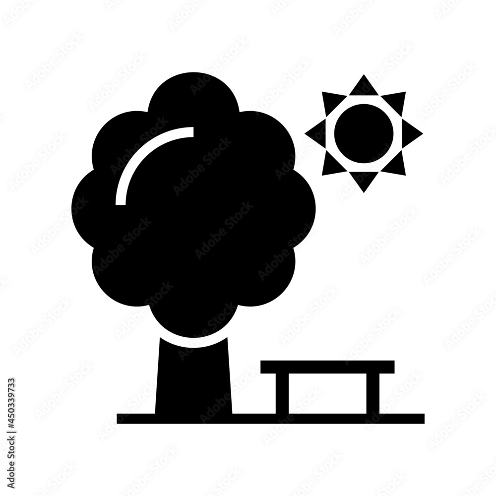 park icon or logo isolated sign symbol vector illustration - high quality black style vector icons
