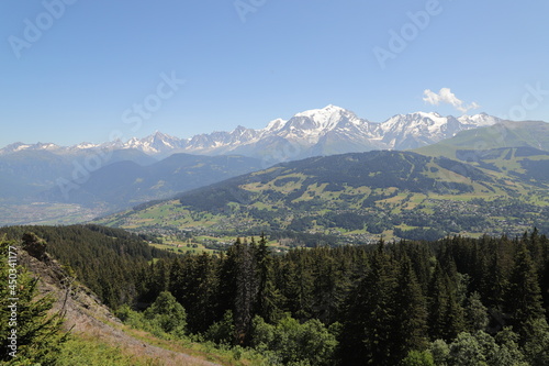 Fototapeta Naklejka Na Ścianę i Meble -  massif du Mont-Blanc, 4807m