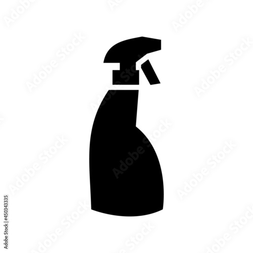 spray bottle icon or logo isolated sign symbol vector illustration - high quality black style vector icons
