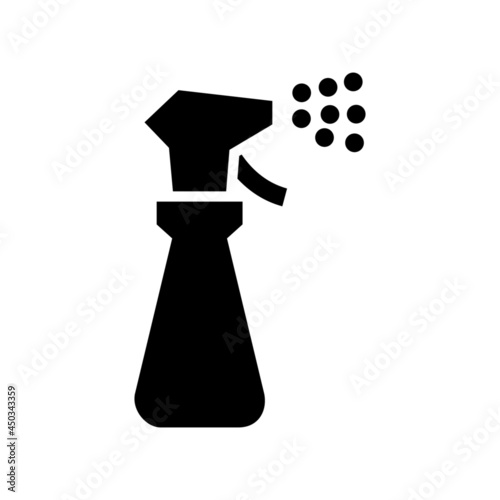 spray bottle icon or logo isolated sign symbol vector illustration - high quality black style vector icons
