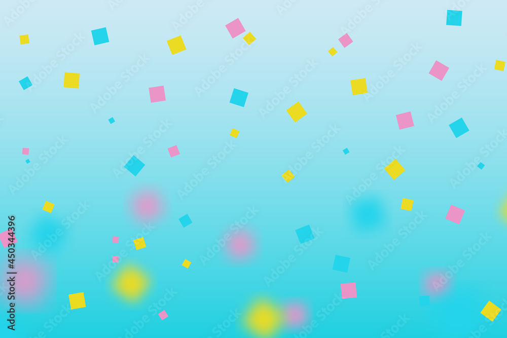 紙吹雪の背景素材 Stock Illustration Adobe Stock