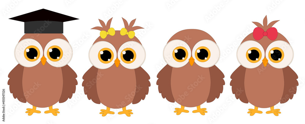 custom made wallpaper toronto digitalOwls children students vector illustration