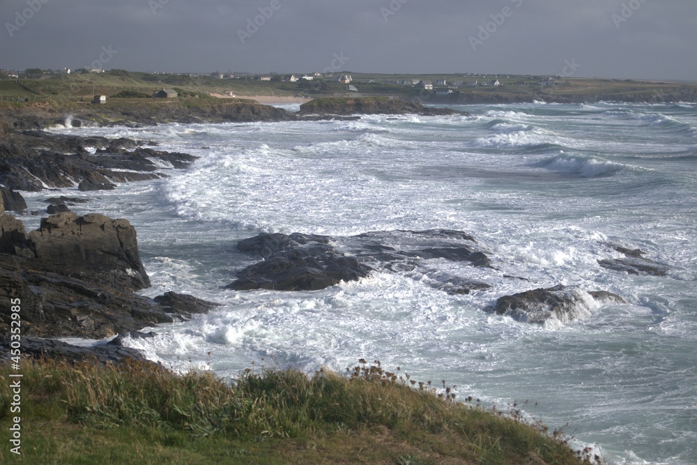 Cornwall - Coastline - Waves