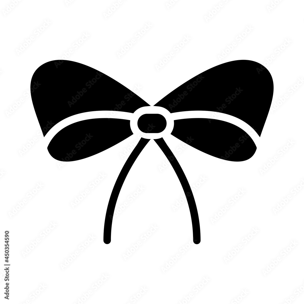 Bow vector icon. ribbon illustration symbol. decoration sign or logo. Bow vector icon. ribbon illustration symbol. decoration sign or logo.